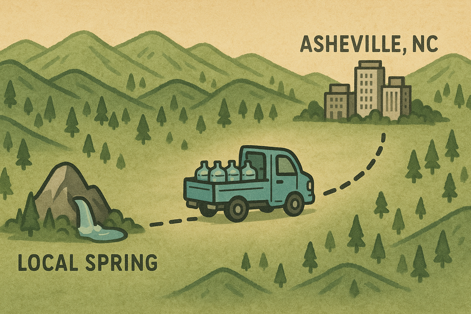 Asheville Spring Water